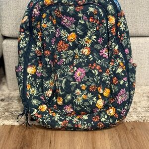 Vera Bradley Floral Quilted Backpack